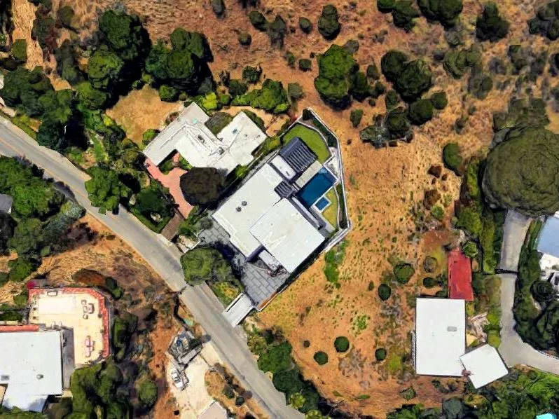 Charli D'Amelio House Hollywood Hills Home Urban Splatter