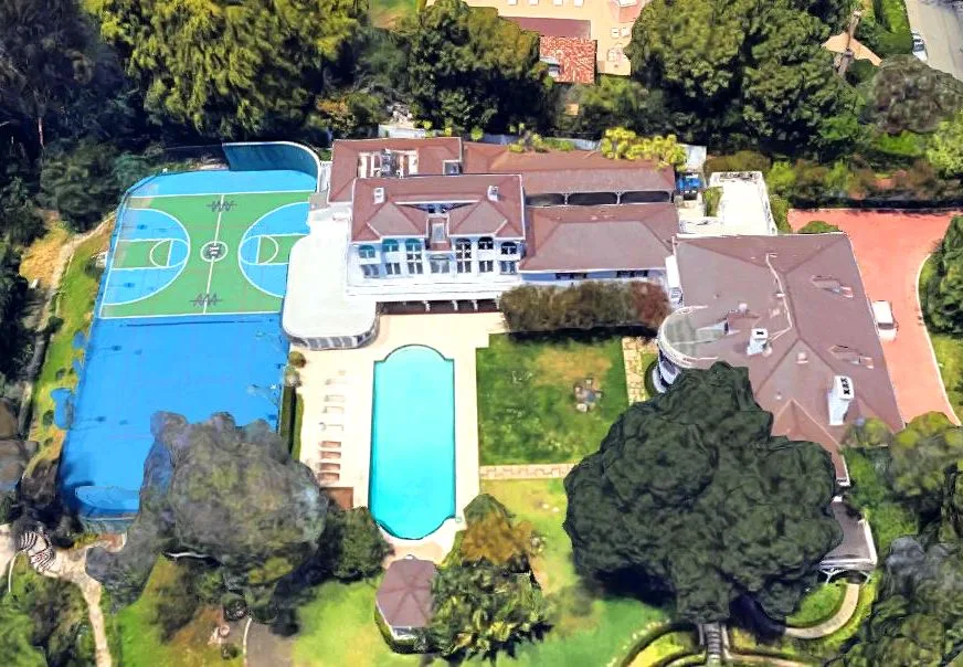 Carter Sharer House Beverly Crest Mansion Urban Splatter