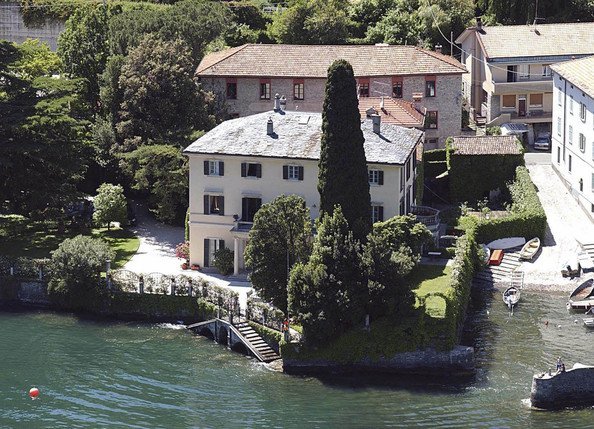 george clooneys house in italy