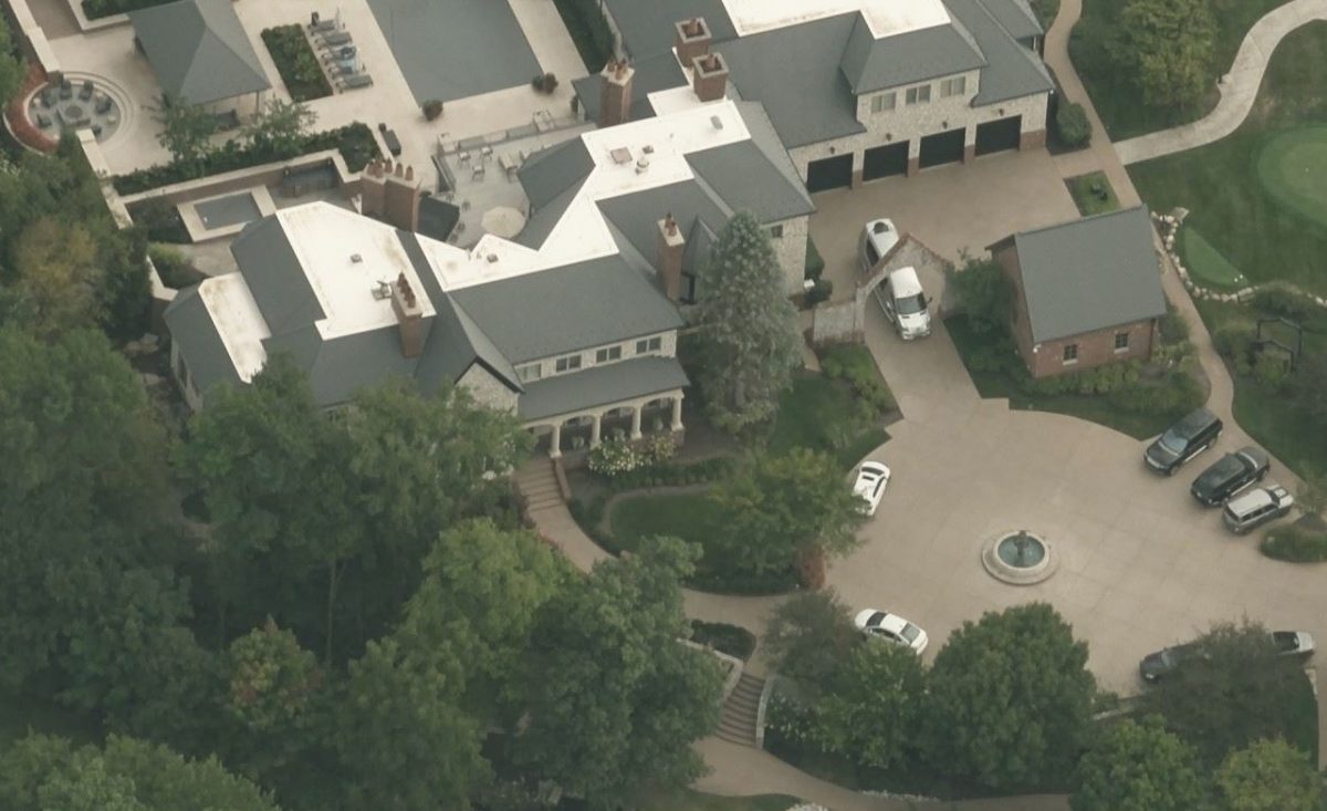 Jim Irsay House The Indiana Mansion Urban Splatter