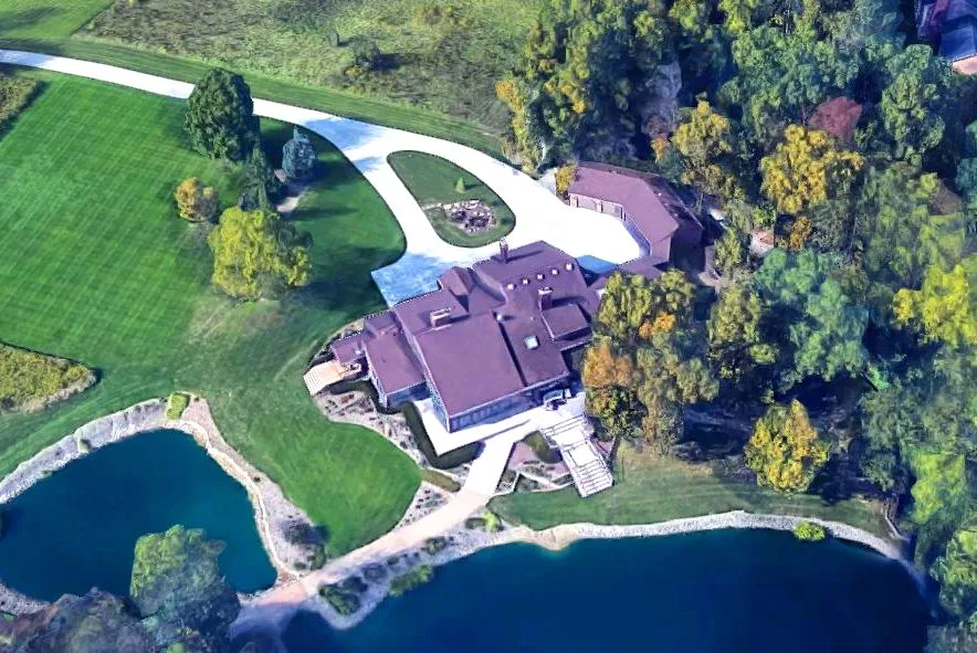 Jim Davis House The Indiana Estate Urban Splatter