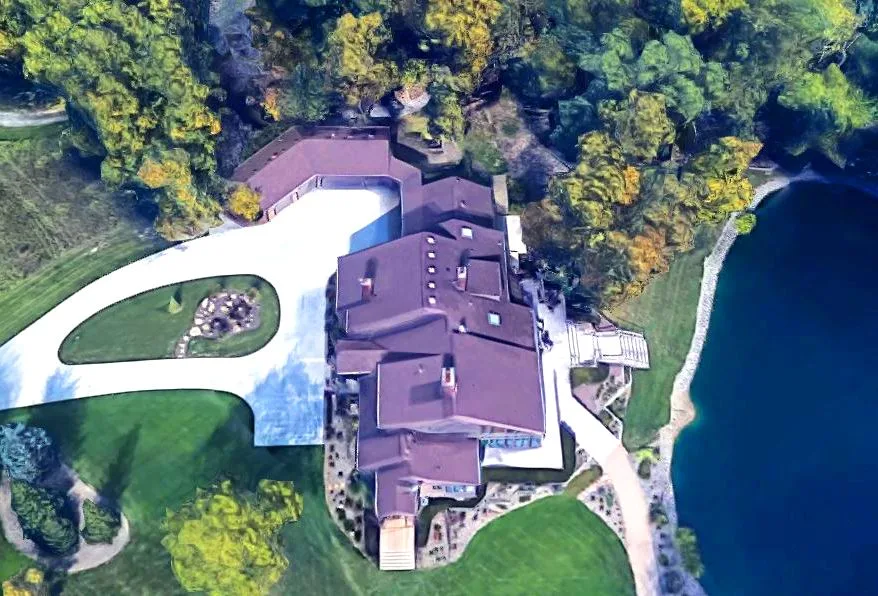 Jim Davis House The Indiana Estate Urban Splatter