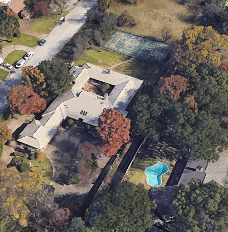 Charley Pride House The Dallas Estate Urban Splatter