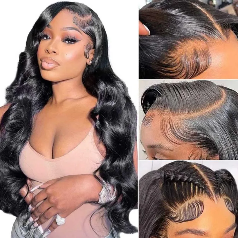 Amazon.com : Beauty Forever 5x5 HD Lace Closure Wig Body Wave Human Hair  Wigs for Women Brazilian Unprocessed Virgin Human Hair 5x5 Transparent Lace  Front Wig Pre Plucked with Baby Hair 180%