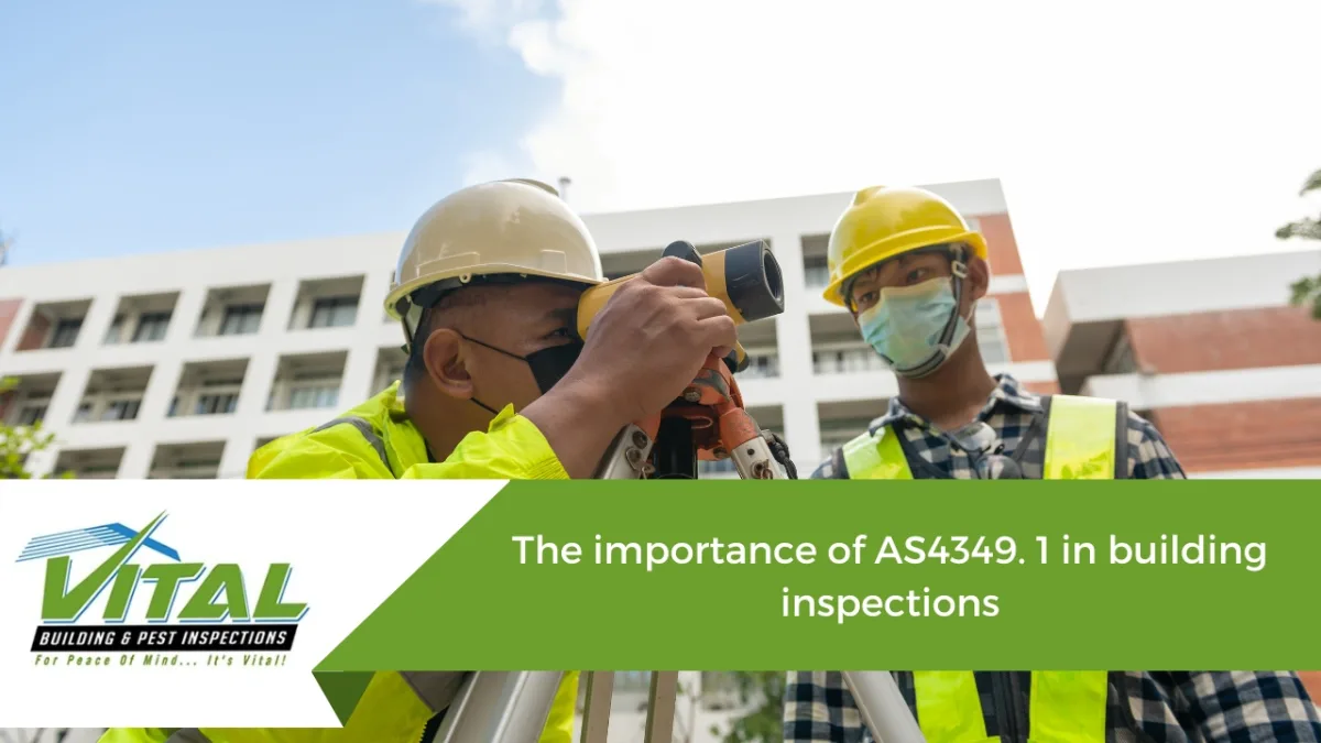 The importance of AS4349. 1 in building inspections