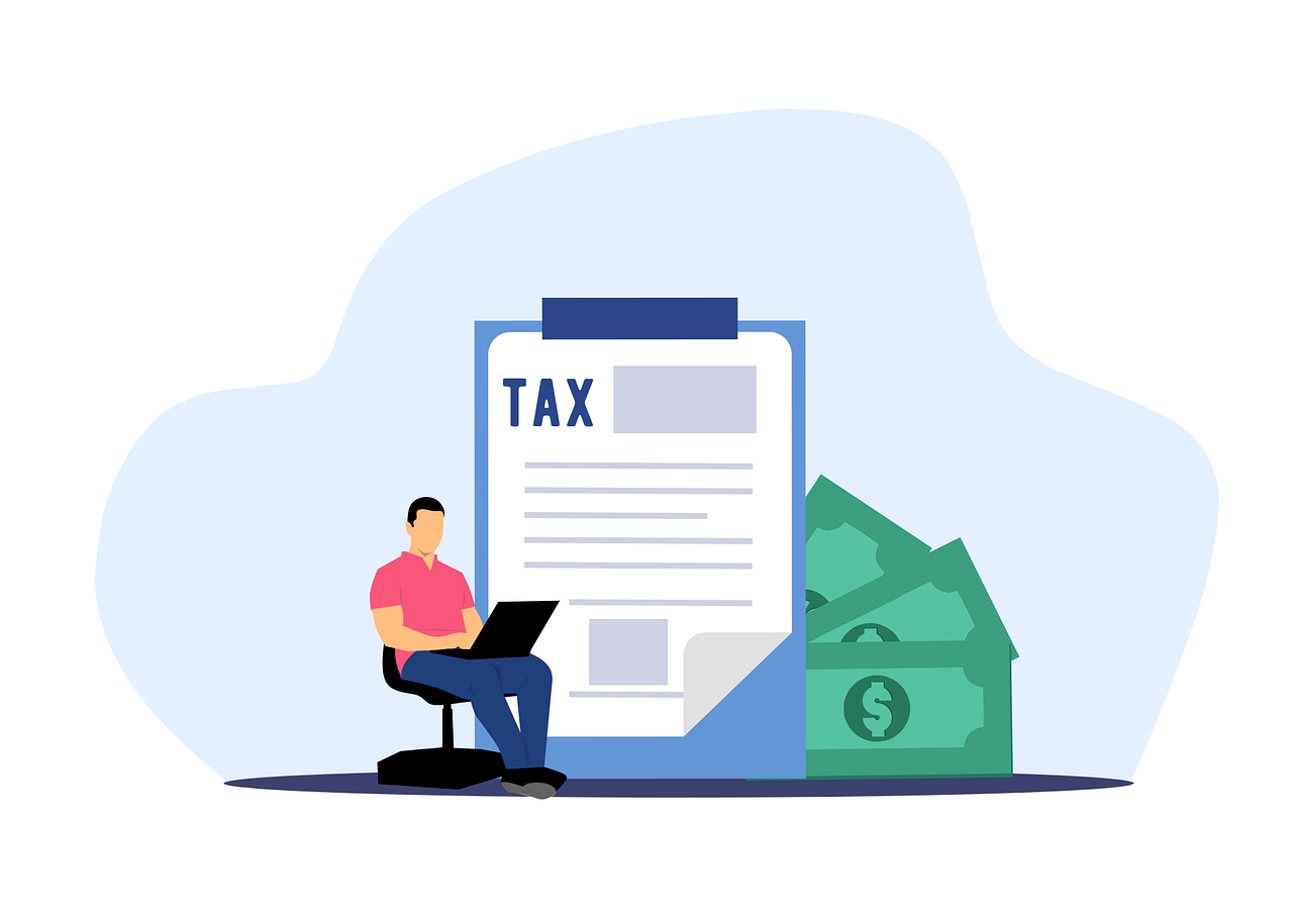 Free tax business finance vector