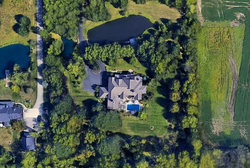 Mike Pence House The Zionsville Mansion Urban Splatter