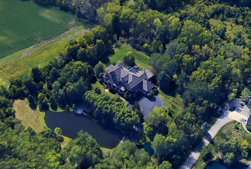 Mike Pence House The Zionsville Mansion Urban Splatter