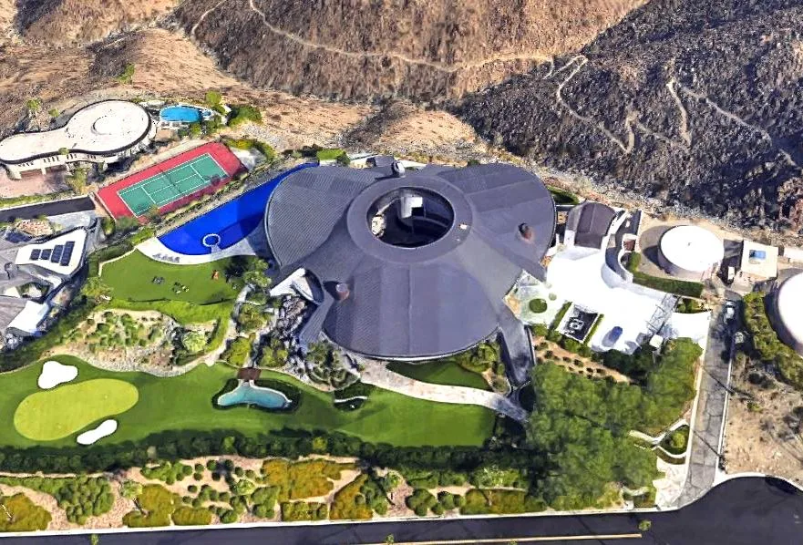 Bob Hope House The Palm Springs Home Urban Splatter