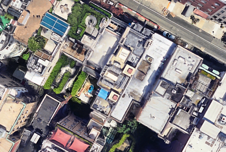 Bob Guccione House Former New York Residence Urban Splatter